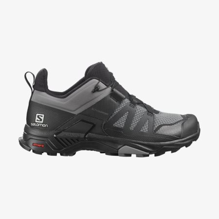 Salomon X ULTRA 4 Turistické Topánky Panske - Čierne/Siva (SK 0-ZNV)